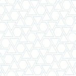 Sun Shapes - Blue Oasis | Blues Geometrics Wallpaper for Office, Accent Wall, and Powder Room