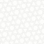 Sun Shapes - Daydream Gray | Grays Geometrics Wallpaper for Office, Accent Wall, and Nursery