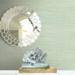 Beachgrass - Seagrass | Greens Textures Wallpaper for Office, Half Bath, and Hallway