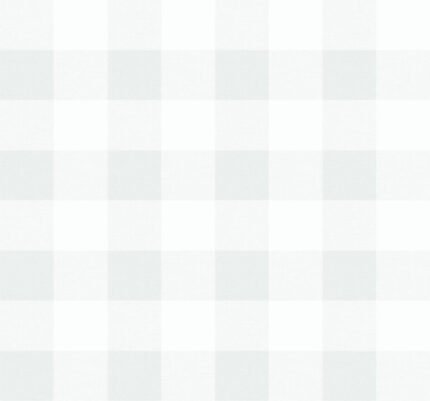 Beach Picnic Plaid - White Sands | Whites and Off Whites Plaids, Checks and Stripes Wallpaper for Office, Bedroom, and Entryway