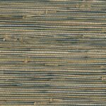 Rushcloth - Blue and Brown | Blues Textures Wallpaper for Half Bath, Dining Room, and Office