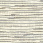 Java Grass - Metallic Silver and Off White | Silvers and Pewters Textures Wallpaper for Half Bath, Entryway, and Bedroom