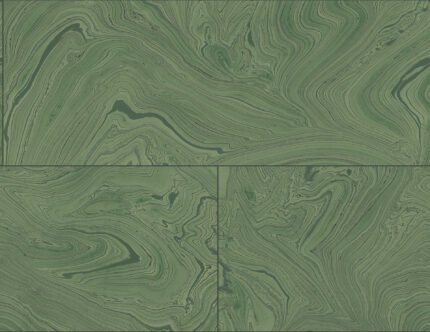 Marble Tiles | Greens Geometrics Wallpaper for Office, Accent Wall, and Bedroom
