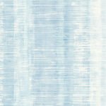Tikki Natural Ombre - Blue Oasis | Blues Abstracts Wallpaper for Powder Room, Entryway, and Office