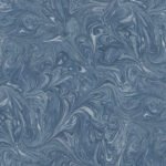 Sierra Marble - Washed Denim | Blues Abstracts Wallpaper for Office, Kitchen, and Hallway