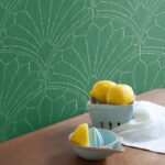 Scallop Medallion - Jade and Ivory