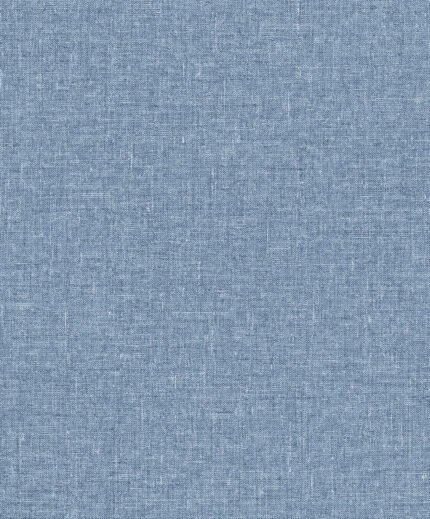 Soft Linen - Blueberry | Blues Textures Wallpaper for Office, Dining Room, and Accent Wall