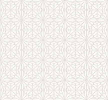 Handmade | Whites and Off Whites Bohemian Wallpaper for Kitchen, Nursery, and Half Bath