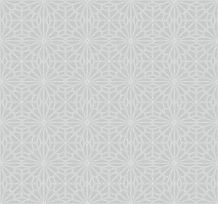 Handmade | Silvers and Pewters Bohemian Wallpaper for Office, Half Bath, and Accent Wall