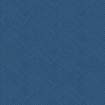 Tribal Vibes | Blues Geometrics Wallpaper for Office, Accent Wall, and Dining Room