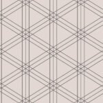 Ray | Pinks Geometrics Wallpaper for Office, Accent Wall, and Living Room