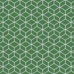 NYC | Greens Geometrics Wallpaper for Office, Accent Wall, and Hallway