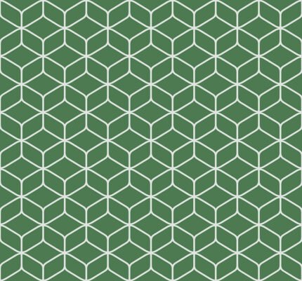 NYC | Greens Geometrics Wallpaper for Office, Accent Wall, and Hallway