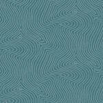 Fingerprints | Aquas and Teals Abstracts Wallpaper for Half Bath, Entryway, and Nursery