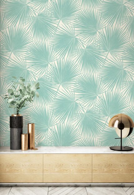 Aruba - Powder Blue and White