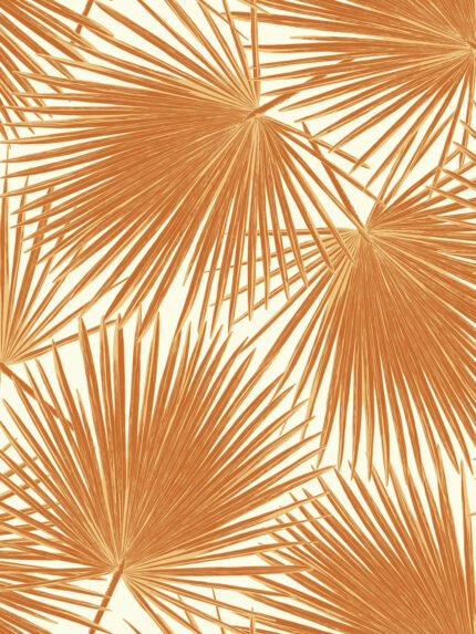 Aruba - Rust Orange and White