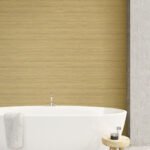 Shantung Silk 27 - Bronze | Browns and Taupes Textures Wallpaper for Living Room, Nursery, and Dining Room