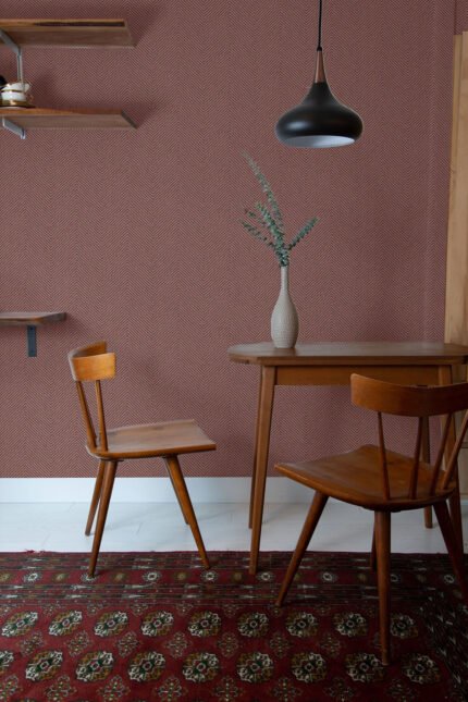 Caf 27 - Burnt Sienna | Reds Textures Wallpaper for Bedroom, Entryway, and Office