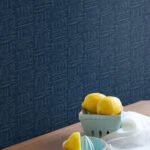 Seagrass Weave 27 - Carolina Blue | Blues Textures Wallpaper for Bedroom, Kitchen, and Nursery