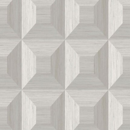 Squared Away 27 - Birch | Whites and Off Whites Geometrics Wallpaper for Office, Accent Wall, and Bedroom