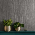 Tailor Made Vertical 27 - Obsidian | Blacks Textures Wallpaper for Entryway, Bedroom, and Half Bath