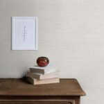 Silk 27 - Mink | Blues Textures Wallpaper for Entryway, Living Room, and Nursery