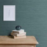 Silk 27 - Mineral | Blues Textures Wallpaper for Dining Room, Bedroom, and Kitchen