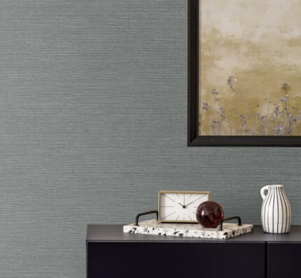 Sisal 27 - Greyhound | Grays Textures Wallpaper for Bedroom, Hallway, and Powder Room