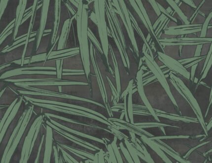 Witting | Greens Trees and Leaves Wallpaper for Dining Room, Kitchen, and Half Bath