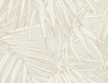 Witting | Warm Neutrals and Beiges Trees and Leaves Wallpaper for Hallway, Powder Room, and Office