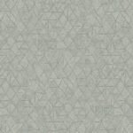 Ecleto | Silvers and Pewters Small Prints Wallpaper for Powder Room, Hallway, and Accent Wall