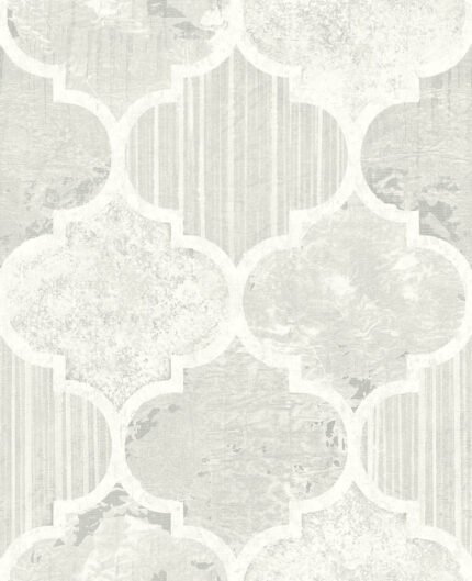 Ezzell | Grays Geometrics Wallpaper for Office, Accent Wall, and Nursery