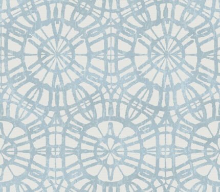 Dreyer | Blues Asian and Chinoiseries Wallpaper for Dining Room, Office, and Entryway