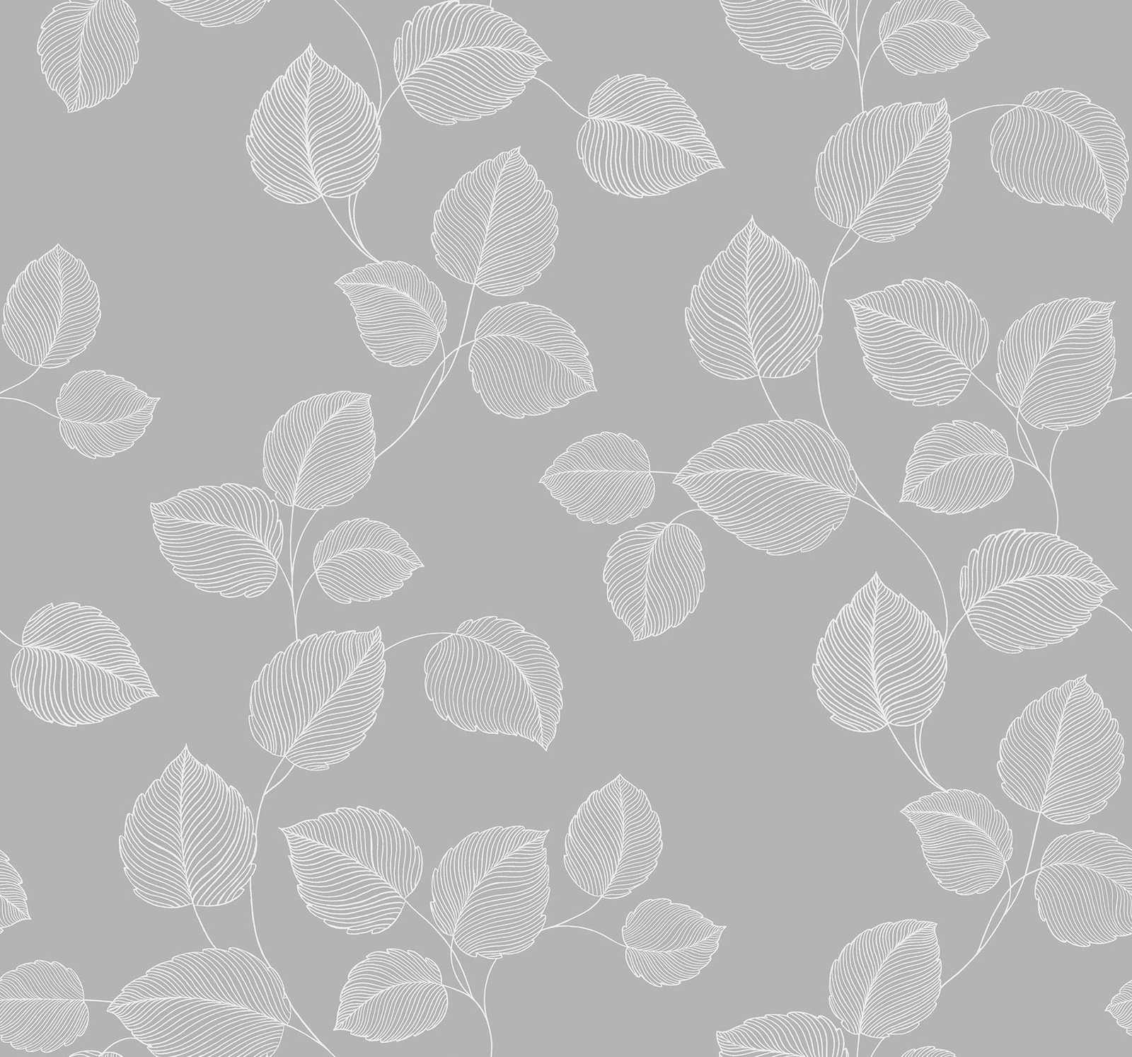 0081519_navy-grey-and-white Navy Grey and White | Grays Trees and Leaves Wallpaper for Half Bath, Dining Room, and Nursery - Image 1