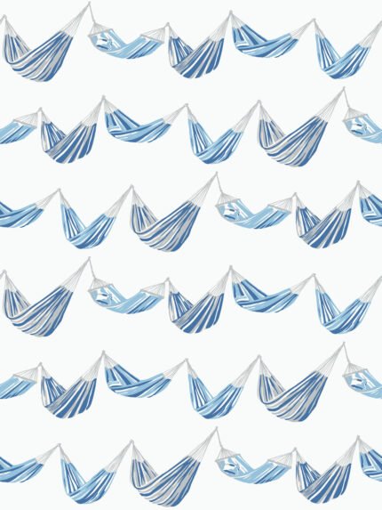Navy Grey and White | Blues Nautical Wallpaper for Kitchen, Bedroom, and Dining Room