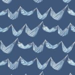 Navy Grey and White | Navys Nautical Wallpaper for Entryway, Office, and Accent Wall