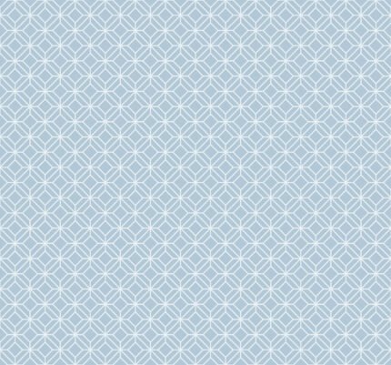 Chinoiserie Lattice | Blues Geometrics Wallpaper for Office, Accent Wall, and Hallway