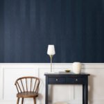 Navy Grey and White | Navys Geometrics Wallpaper for Office, Accent Wall, and Nursery