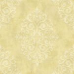 Galena - Swiss | Warm Neutrals and Beiges Damasks and Scrolls Wallpaper for Nursery, Dining Room, and Living Room