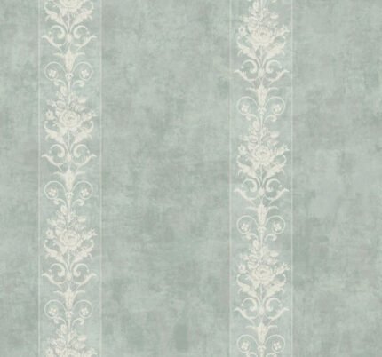 Granville - Smokey Green | Greens Plaids, Checks and Stripes Wallpaper for Bedroom, Entryway, and Dining Room