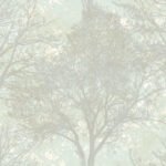 Langdale | Blues Trees and Leaves Wallpaper for Bedroom, Nursery, and Powder Room