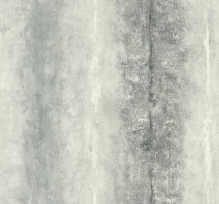 Laurel | Silvers and Pewters Ikat, Shibori and Watercolor Wallpaper for Half Bath, Accent Wall, and Living Room