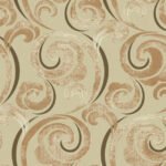 Gotham Scroll - Metallic Rust