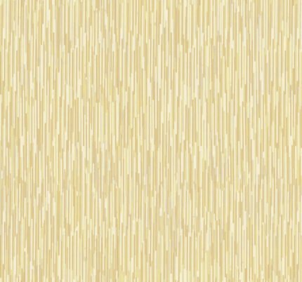 Disco Stripe - Metallic Biscotti and | Yellows Plaids, Checks and Stripes Wallpaper for Hallway, Living Room, and Kitchen