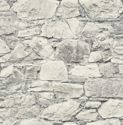 Natural Stone Wall Wallpaper for Hallways or Living Rooms | Pelican Prints