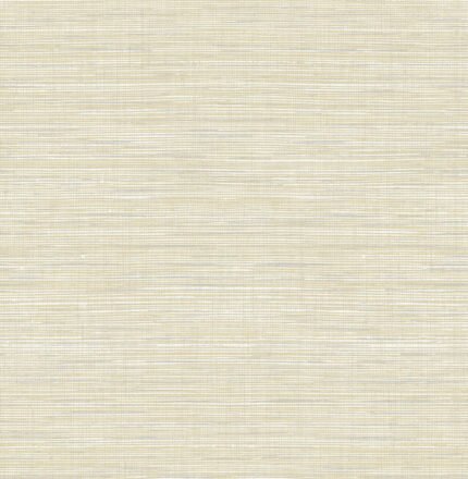Natural Texture Textile String | Warm Neutrals and Beiges Textures Wallpaper for Office, Dining Room, and Hallway