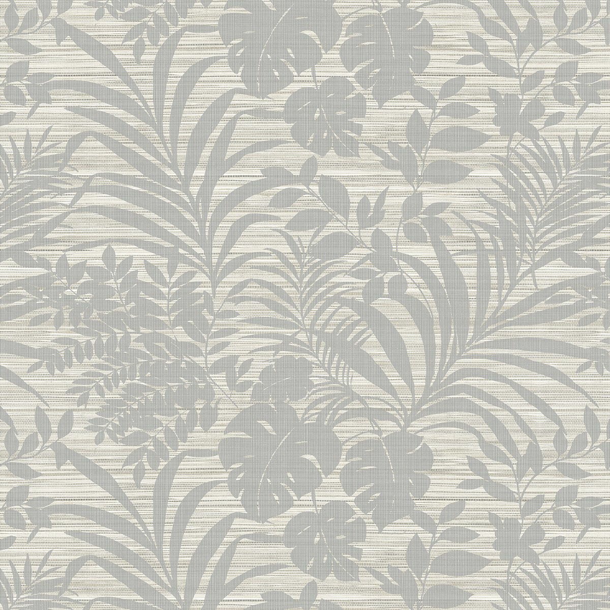 0082635_tropical-leaf-textile-string Tropical Leaf Textile String | Grays Florals, Botanicals and Tropicals Wallpaper for Bedroom, Accent Wall, and Powder Room - Image 1