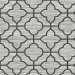 Lattice Textile String | Grays Geometrics Wallpaper for Office, Accent Wall, and Nursery
