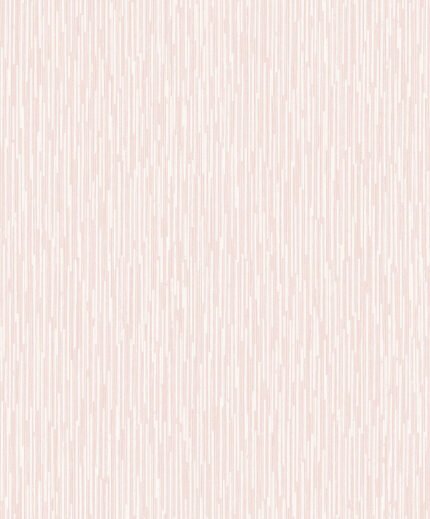 Studio Vertical Slub - Rosie | Pinks Textures Wallpaper for Half Bath, Living Room, and Kitchen