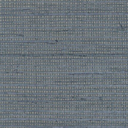 Natural Sisal | Blues Textures Wallpaper for Nursery, Kitchen, and Powder Room
